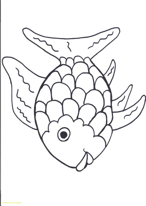 Get This Rainbow Fish Coloring Pages For Preschoolers Fish Coloring Pages For Preschool - Fish Coloring Pages For Preschool