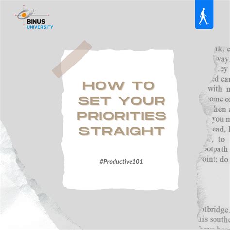 get your priorities straight - Spanish translation – Linguee