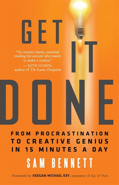 Read Get It Done From Procrastination To Creative Genius In 15 Minutes A Day 
