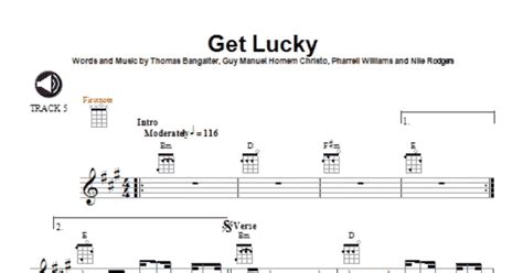 Download Get Lucky Ukulele 