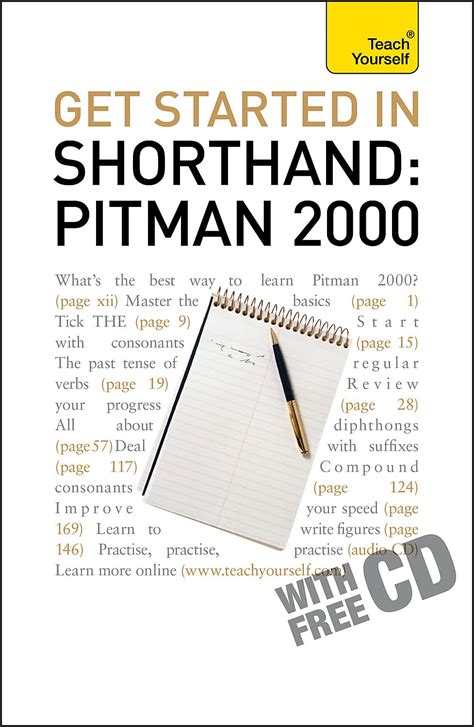 Full Download Get Started In Shorthand Pitman 2000 Teach Yourself 