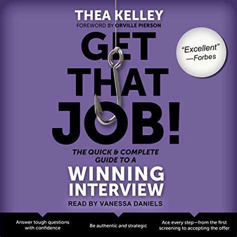 Read Online Get That Job The Quick And Complete Guide To A Winning Interview 