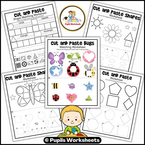 Getting Into Shapes Worksheet