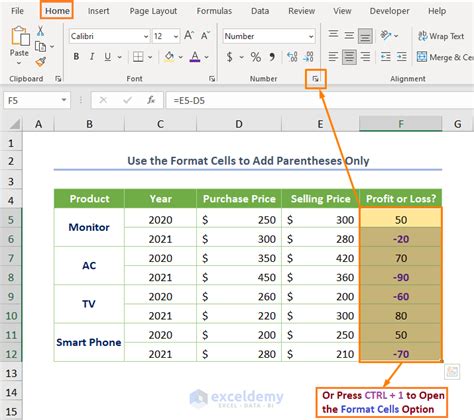 getting negative numbers to format with parentheses in a …