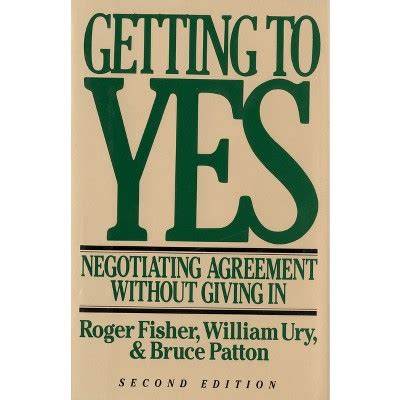 Getting To Yes Second Edition
