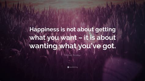 Getting What I Want