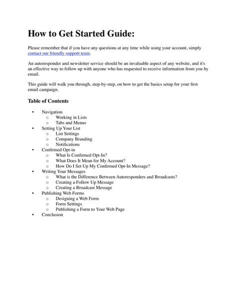 Read Getting Started Guide 