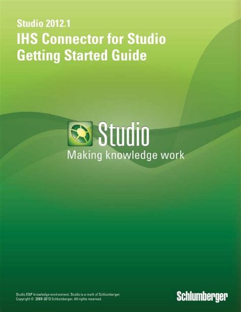 Download Getting Started Schlumberger 