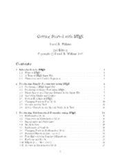 Read Getting Started With Latex David R Wilkins 2Nd Edition 