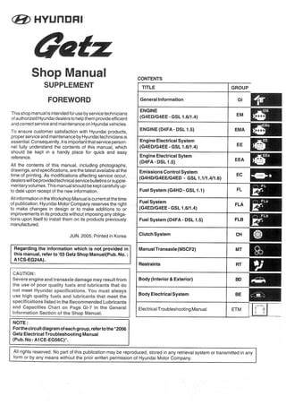 getz 2007 service manual
