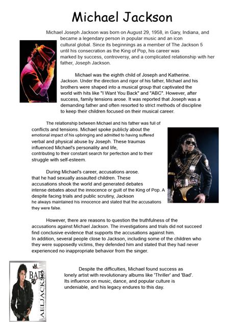gevey thomas biography of michael jackson