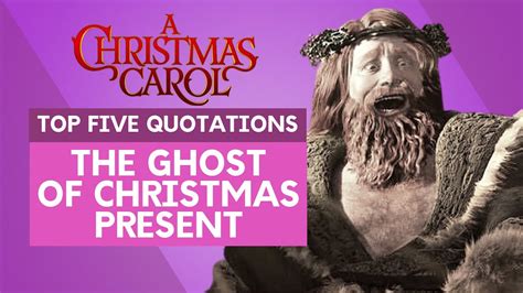 Ghost Of Christmas Present Quotes