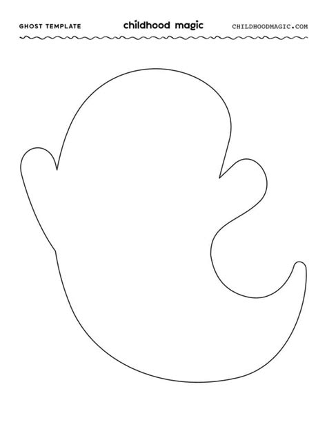 Ghost Shape Template