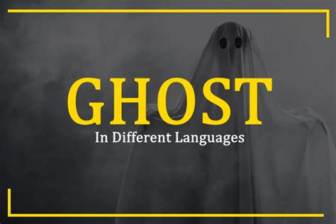 Ghost Stories In Different Languages   Spooky Tales 13 Ghost Stories In English You - Ghost Stories In Different Languages