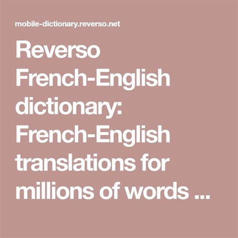 ghost translation in French English-French dictionary Reverso