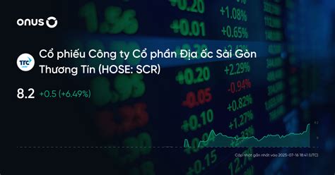 giá cổ phiếu scr | Gi C Phiu SCR Hm Nay Biu