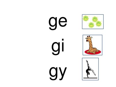 gi gy ge sounds