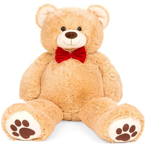 Giant Plush Teddy Bear  Soft Toy  160 Cm  63 Inches  5 2 Feet  Whit - Bobo Toto