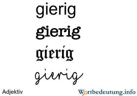 gierig