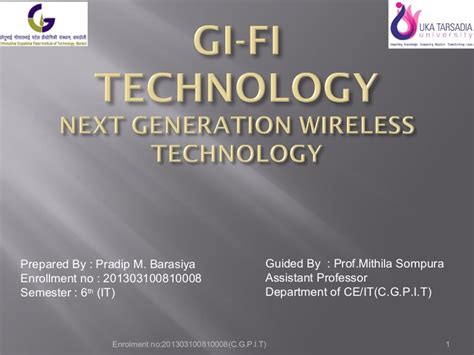 gifi technology ppt link