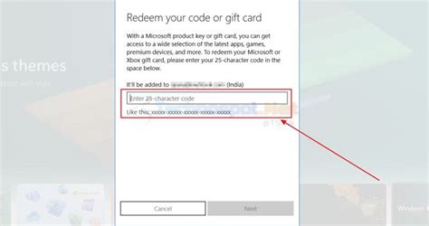Gift Card Redeem Code