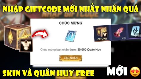 giftcode liên quân | Cch nhp Giftcode H tr Garena