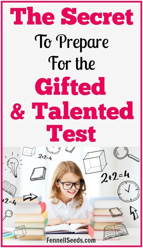 Gifted And Talented Test Examples