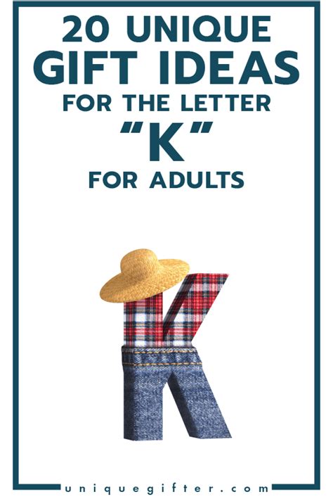 Gifts Starting With K Letter K Gift Guide Items Beginning With K - Items Beginning With K