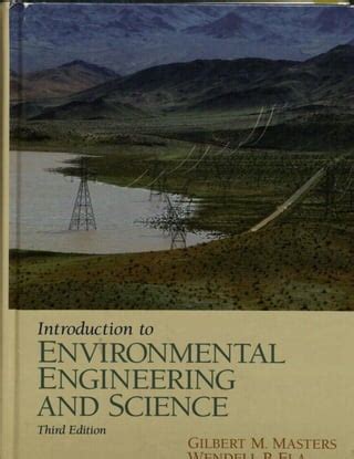 Gilbert Masters Environmental Engineering Science
