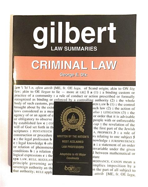 Read Gilbert Law Summaries Criminal 