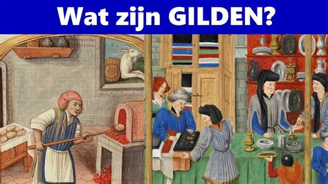 gilden middeleeuwen betekenis