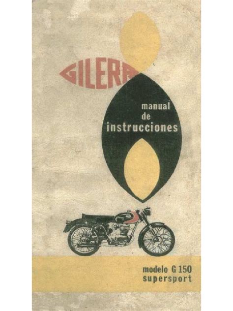 Gilera Hak Manual