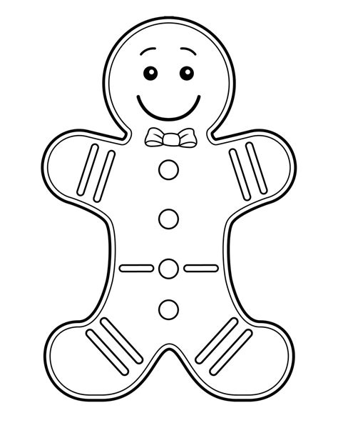 Ginger Bread Man Coloring   Gingerbread Man Coloring Page Free Printable Coloring Pages - Ginger Bread Man Coloring