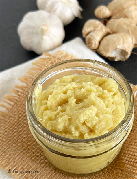 ginger garlic paste how to make