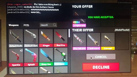 TRADING ALL not breaking sets looking for ops for batwing : r/Mm2subreddit