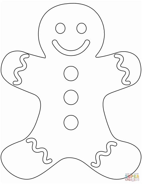 Gingerbread Cookie Coloring Page Getcolorings Com Gingerbread Cookie Coloring Page - Gingerbread Cookie Coloring Page