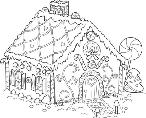 Gingerbread House Coloring Pages World Of Printables Gingerbread Family Coloring Pages - Gingerbread Family Coloring Pages