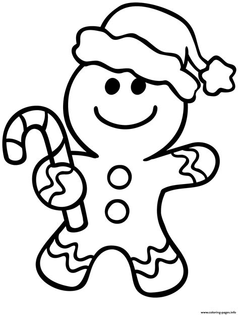 Gingerbread Man Coloring Page Christmas Free Kids Coloring Gingerbread Man Coloring Page - Gingerbread Man Coloring Page