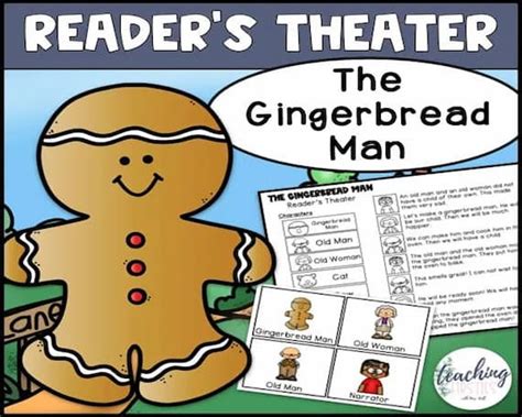 Gingerbread Man Reader X27 S Theater For Grades Readers Theatre Grade 1 - Readers Theatre Grade 1