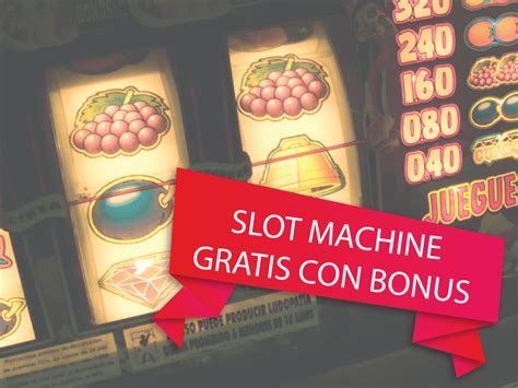 giochi online slot machine senza deposito Array