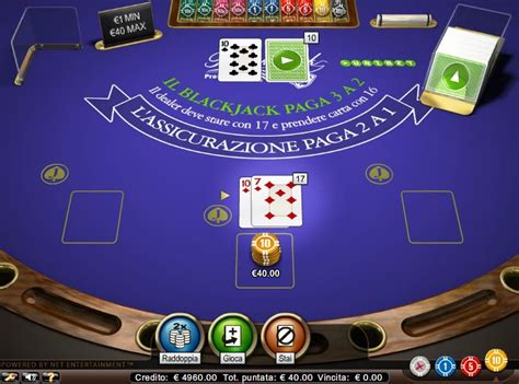 gioco blackjack gratis italiano ianp