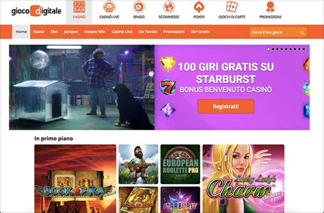 gioco digitale casino login!