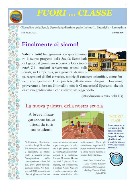 Giornalino Scuola Infanzia Bologna