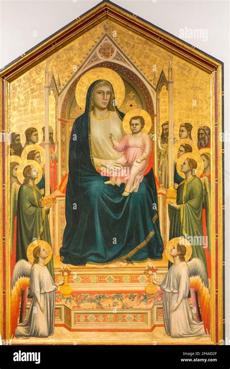 Giotto Madonna Enthroned