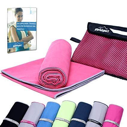 gipfelsport Mikrofaser Handtücher Sporthandtuch Set mit Tasche …