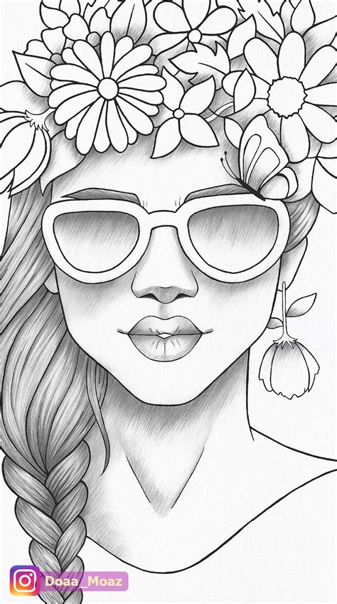 Girl Coloring Pages 90 Printable Drawings Girl People Coloring Pages - Girl People Coloring Pages