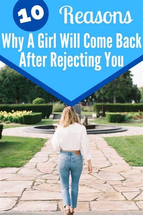girl comes back after rejecting men