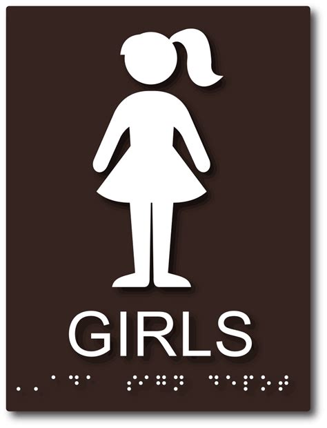 Girls Bathroom Logo