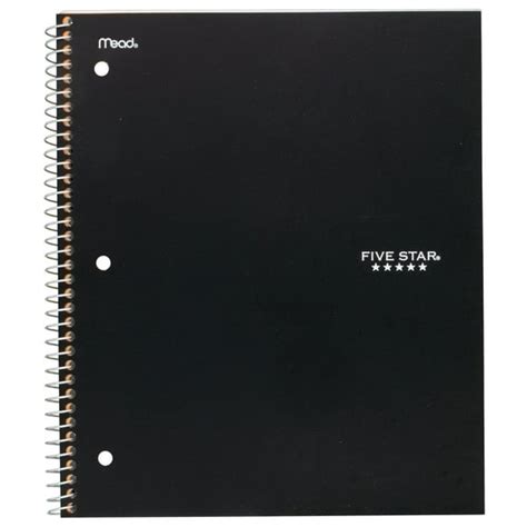 Girly Fivestar Notebook Inside