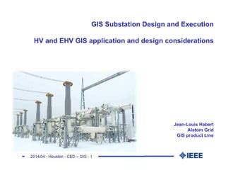 Gis Substation Design And Execution Hv And Ehv Gis